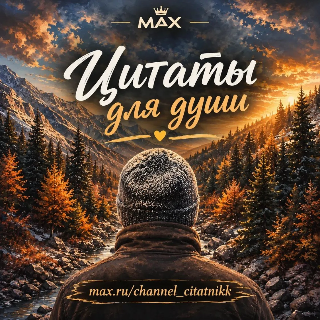 Цитаты для души — канал в мессенджере MAX