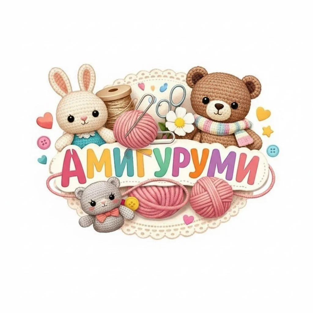 Амигуруми | 1000+ игрушки, схемы — канал в мессенджере MAX