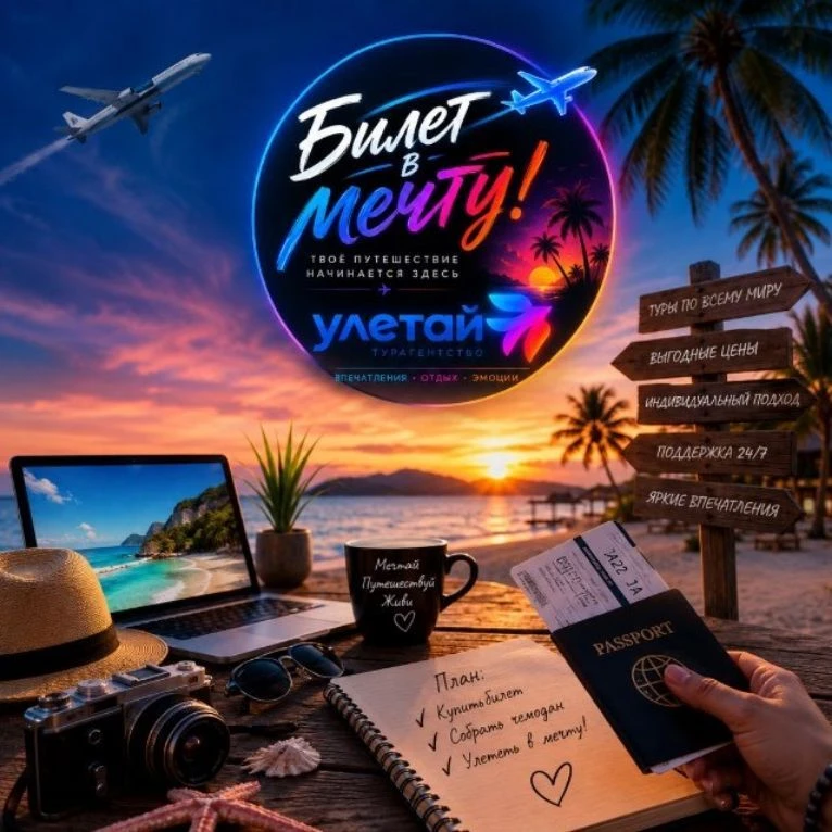БИЛЕТ В МЕЧТУ!✈️🌐 — канал в мессенджере MAX