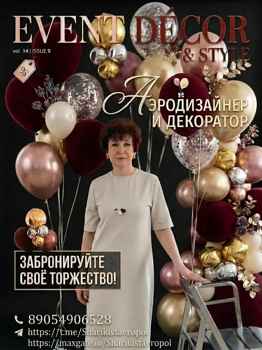 Шарик Ставрополь Воздушные шары/фотозоны|Свадебный декор