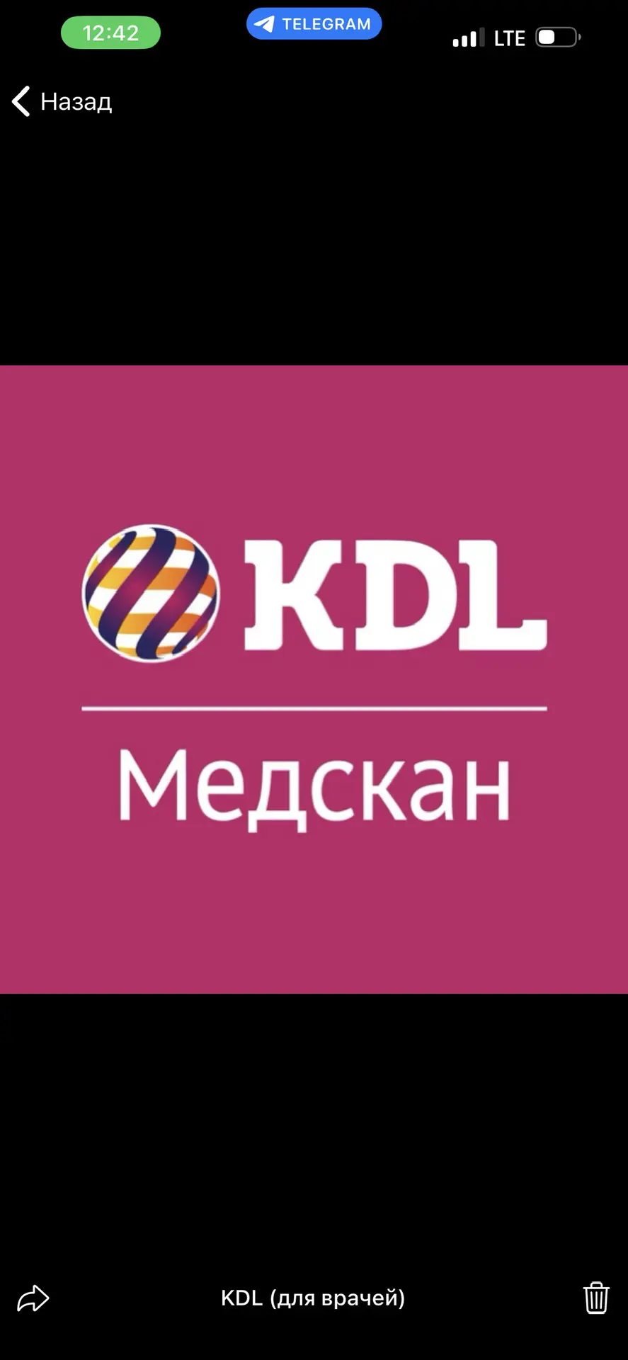 KDL (для врачей) — канал в мессенджере MAX