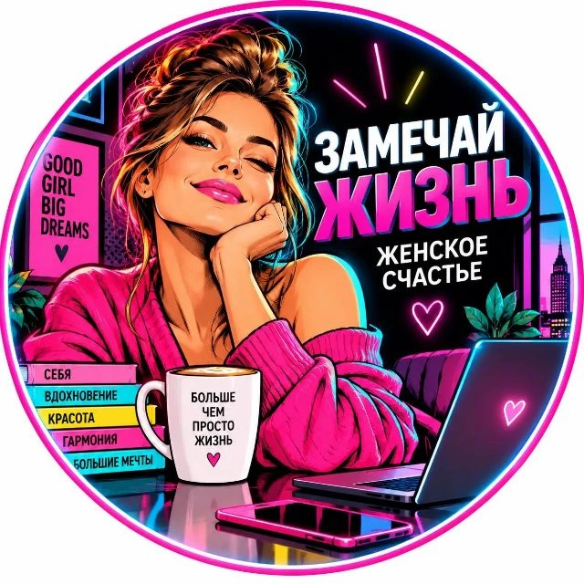 Замечай жизнь | Женское счастье 🩷 — канал в мессенджере MAX