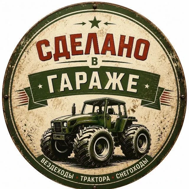 Самоделки трактора снегоходы, вездеходы. — канал в мессенджере MAX