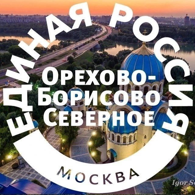 Партия «ЕДИНАЯ РОССИЯ» района Орехово -Борисово Северное — канал в мессенджере MAX