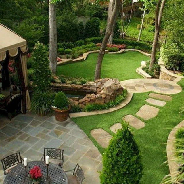 Ландшафтный дизайн участка | Дизайн участка, своими руками, дача, строительство и ремонт, участок, загородная жизнь, лайфхаки, ремонт, теплица, парник, уютный дом, обзор дома, выращивание, забор, баня