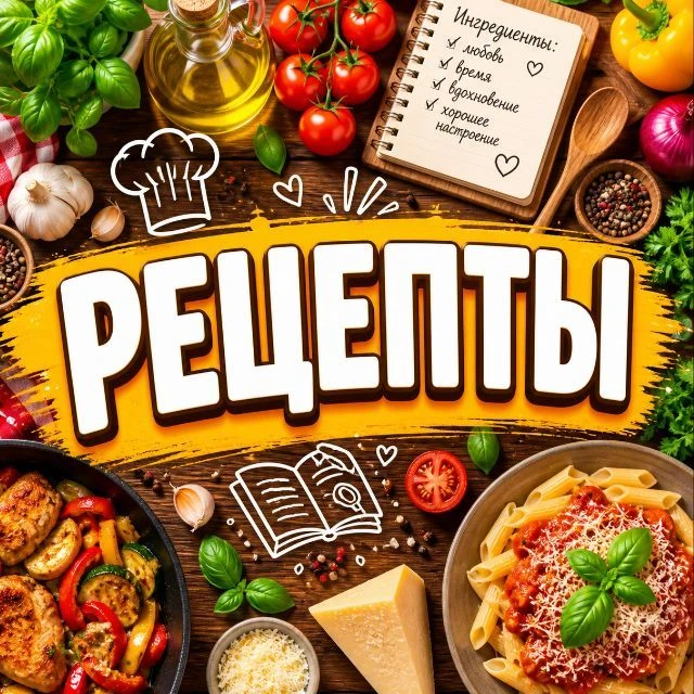 Рецепты | Вкусное меню на каждый день — канал в мессенджере MAX