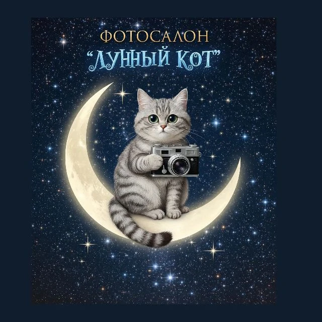 Фотосалон "Лунный Кот"🐈‍⬛ — канал в мессенджере MAX