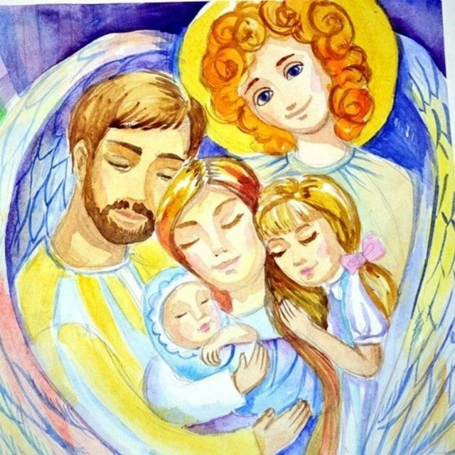 Православная семья.