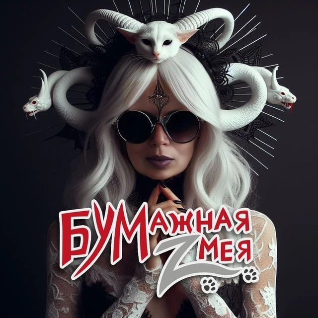 Бумажная Zмея