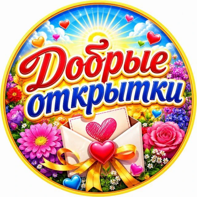 Добрые открытки — канал в мессенджере MAX