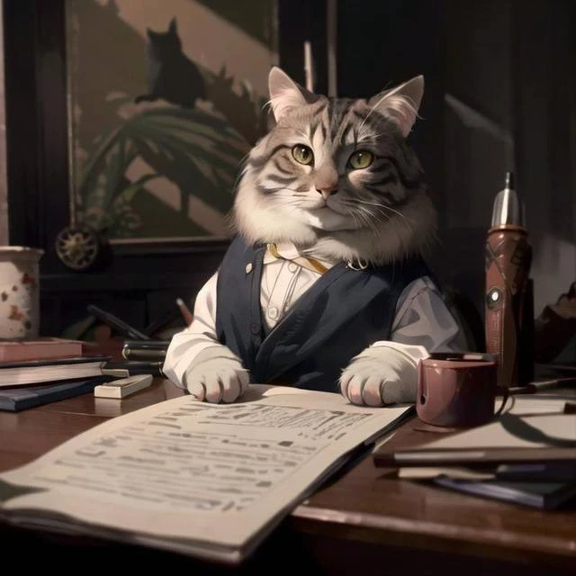 Дневник кота нотариуса — канал в мессенджере MAX