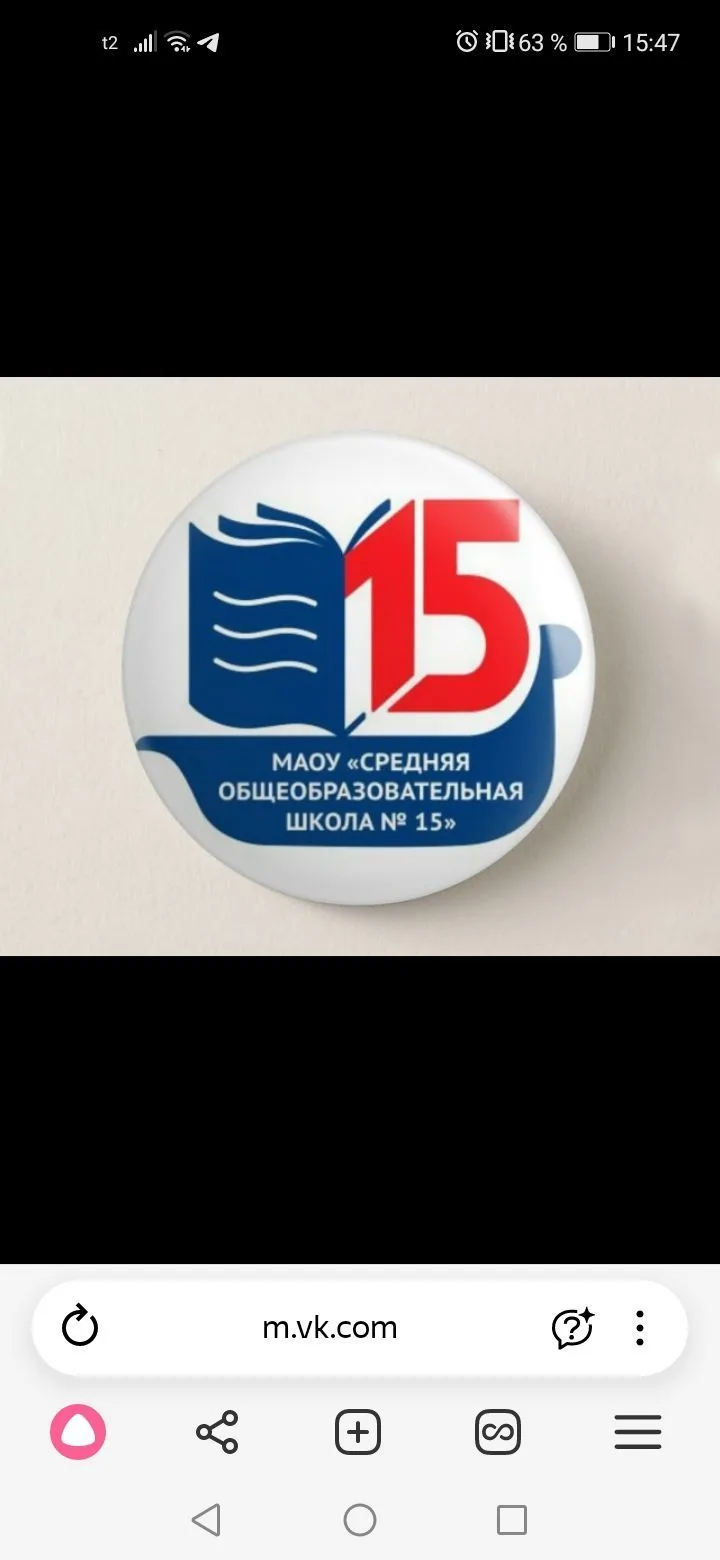 МАОУ "СОШ № 15" СОЛИКАМСК — канал в мессенджере MAX