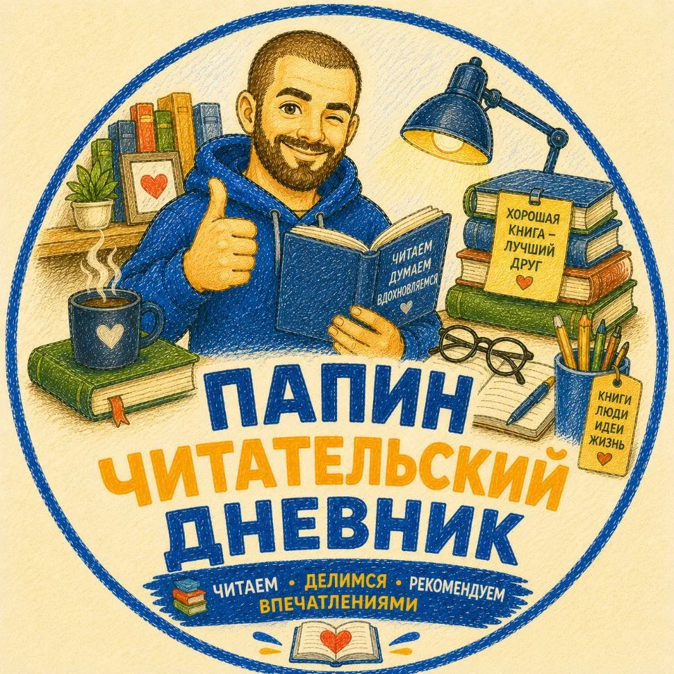 Папин читательский дневник — канал в мессенджере MAX