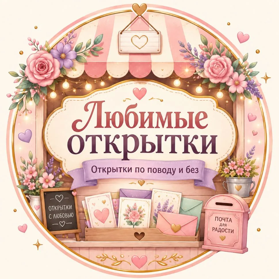💌Любимые открытки💌 — канал в мессенджере MAX