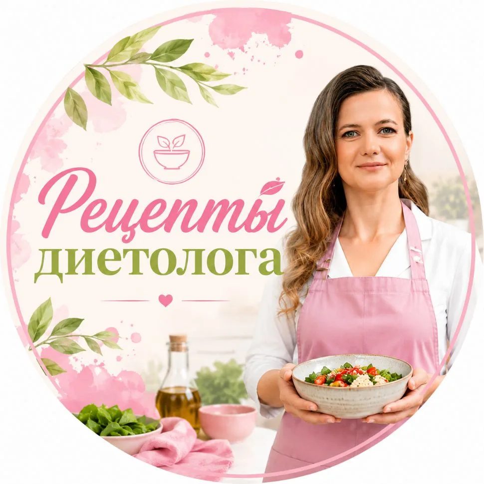РЕЦЕПТЫ ДИЕТОЛОГА — канал в мессенджере MAX