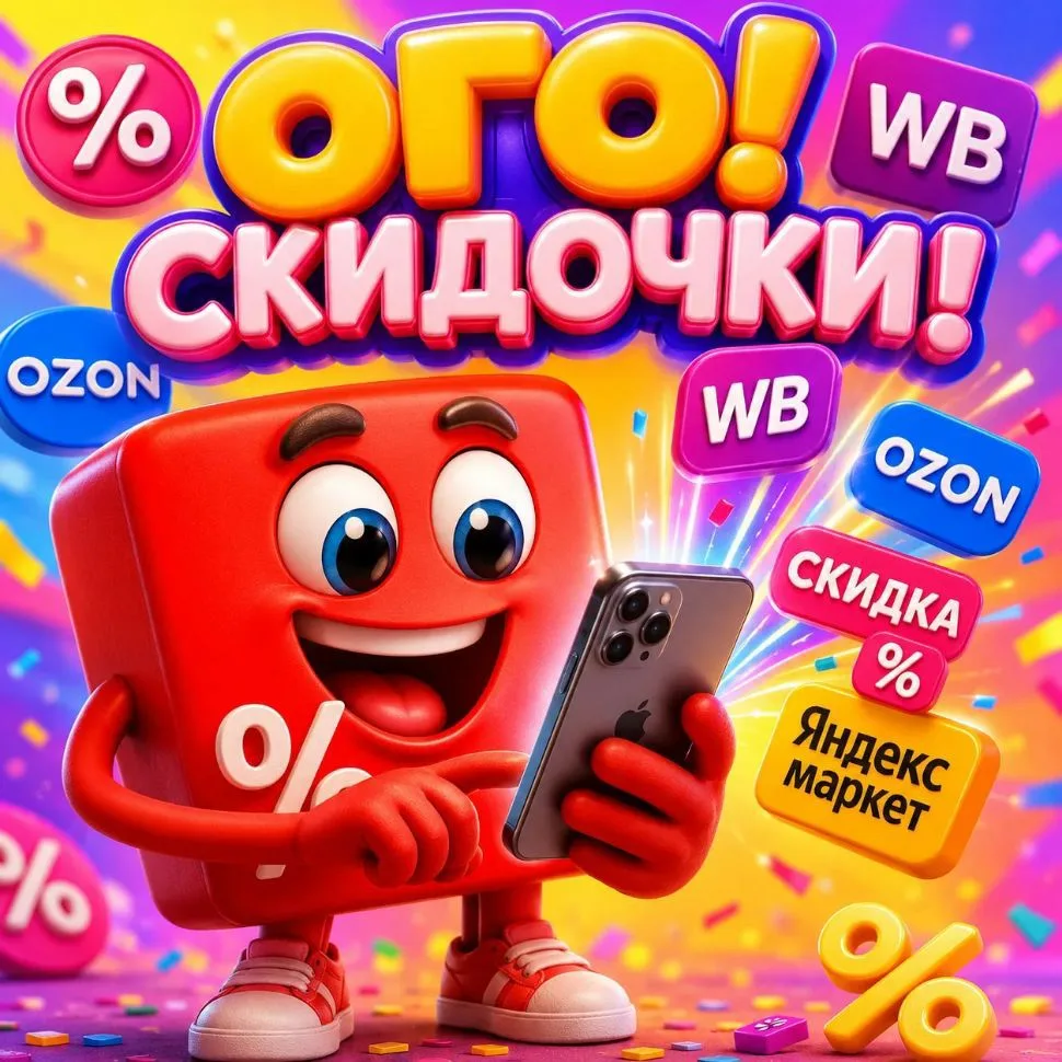 ОГО! СКИДОЧКИ! — канал в мессенджере MAX