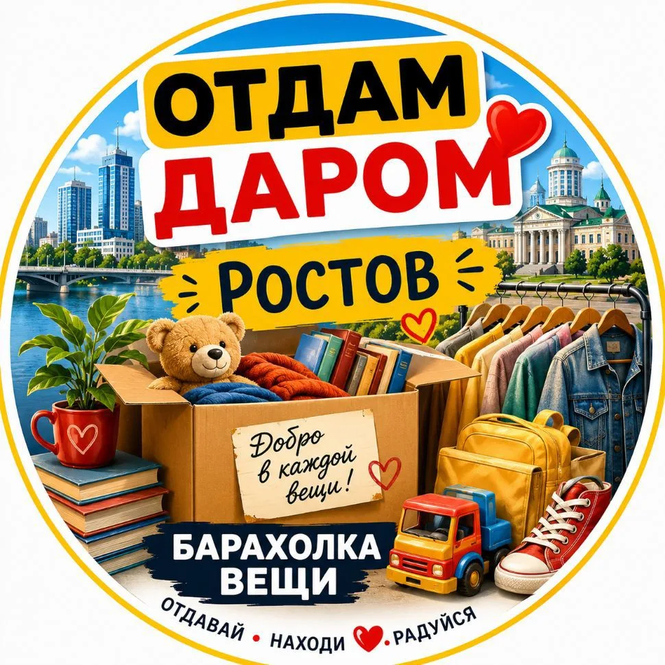 Отдам даром | Ростов | Объявления — канал в мессенджере MAX