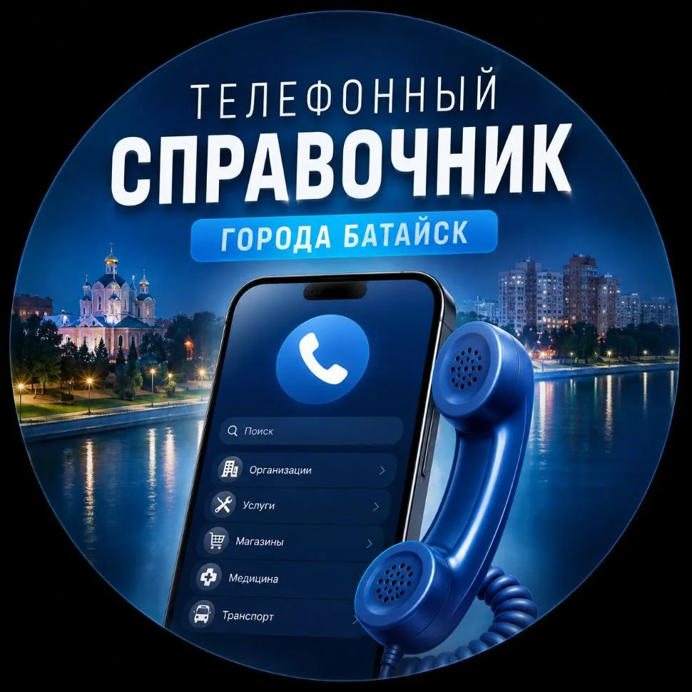Телефонный справочник  г.Батайск — канал в мессенджере MAX