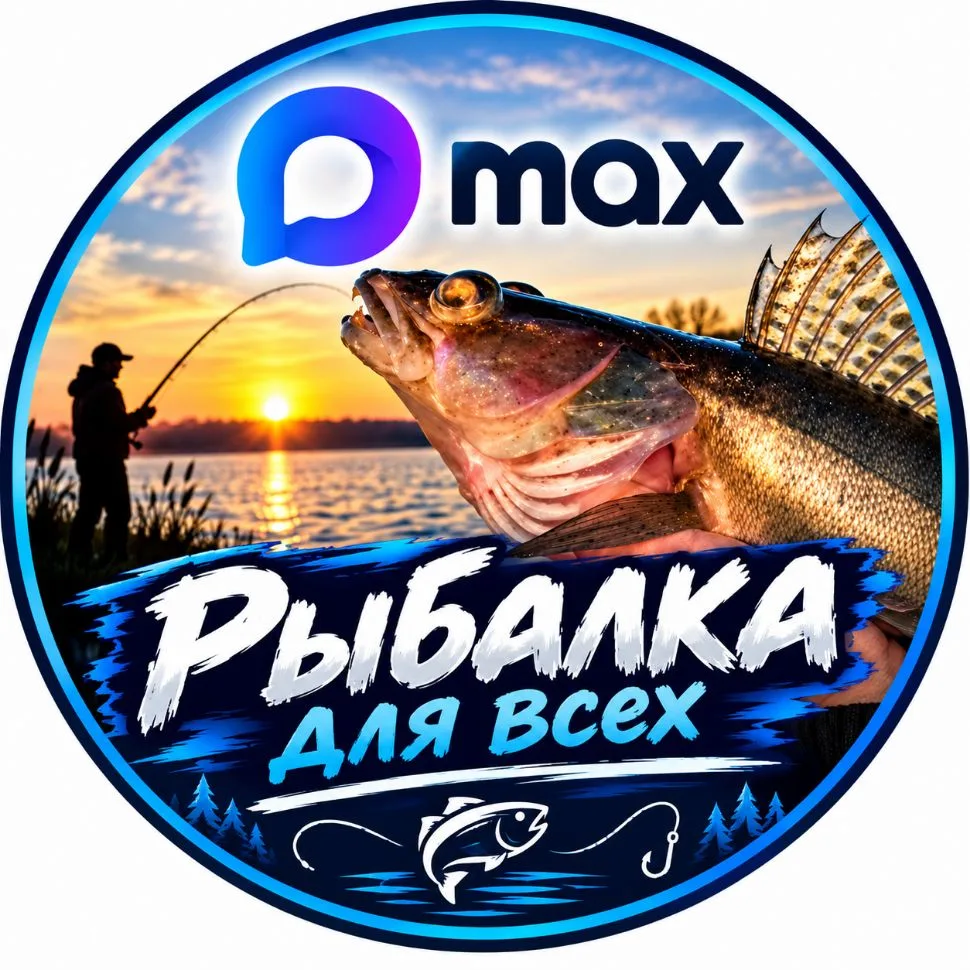 Рыбалка для всех — канал в мессенджере MAX