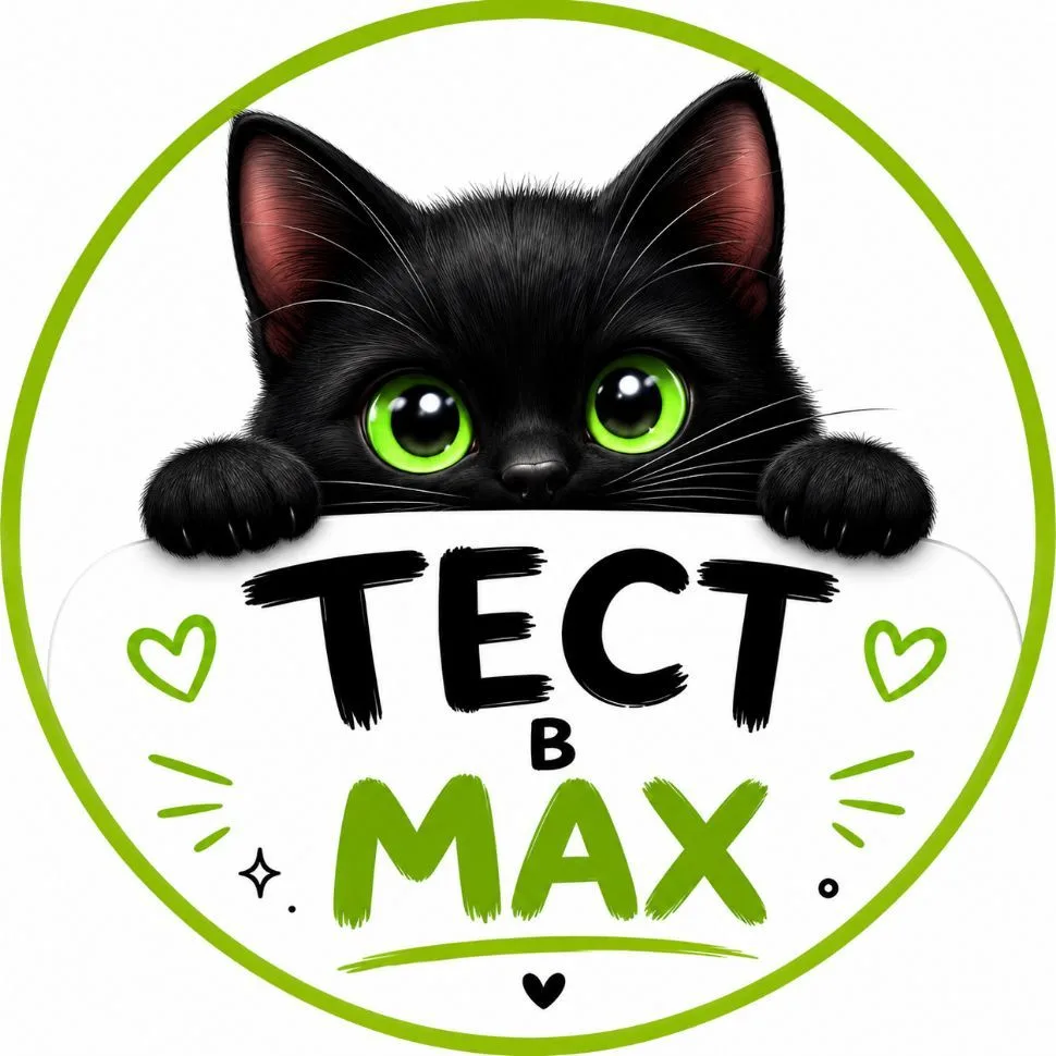 ТЕСТЫ в мах — канал в мессенджере MAX