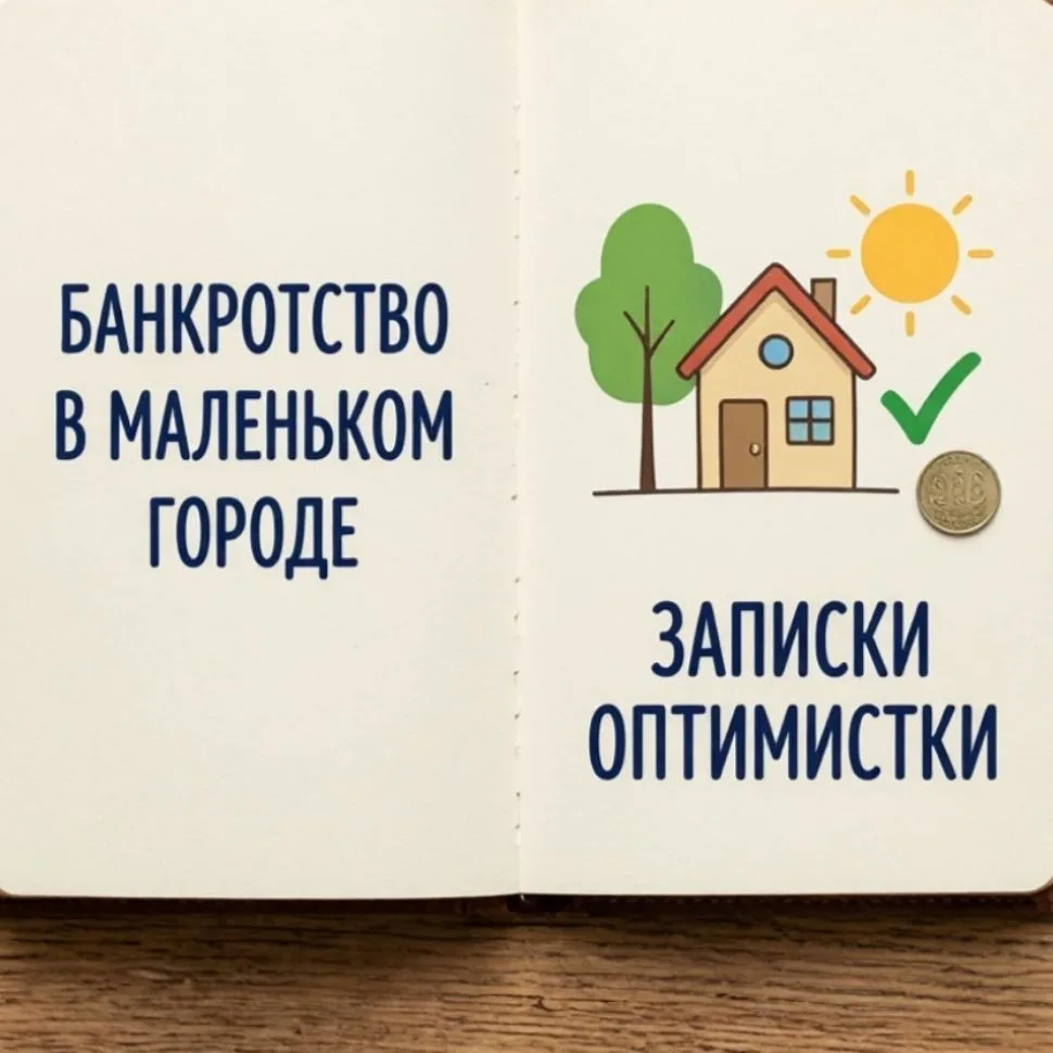 Банкротство в маленьком городе: записки оптимистки — канал в мессенджере MAX
