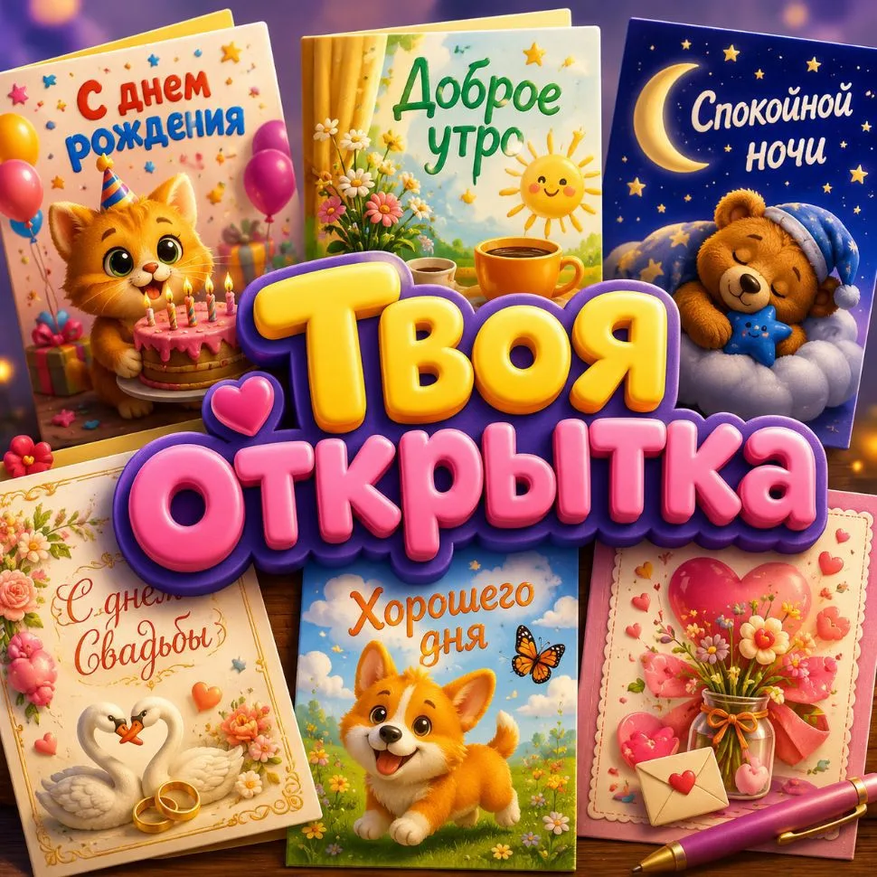 ТВОЯ ОТКРЫТКА — канал в мессенджере MAX