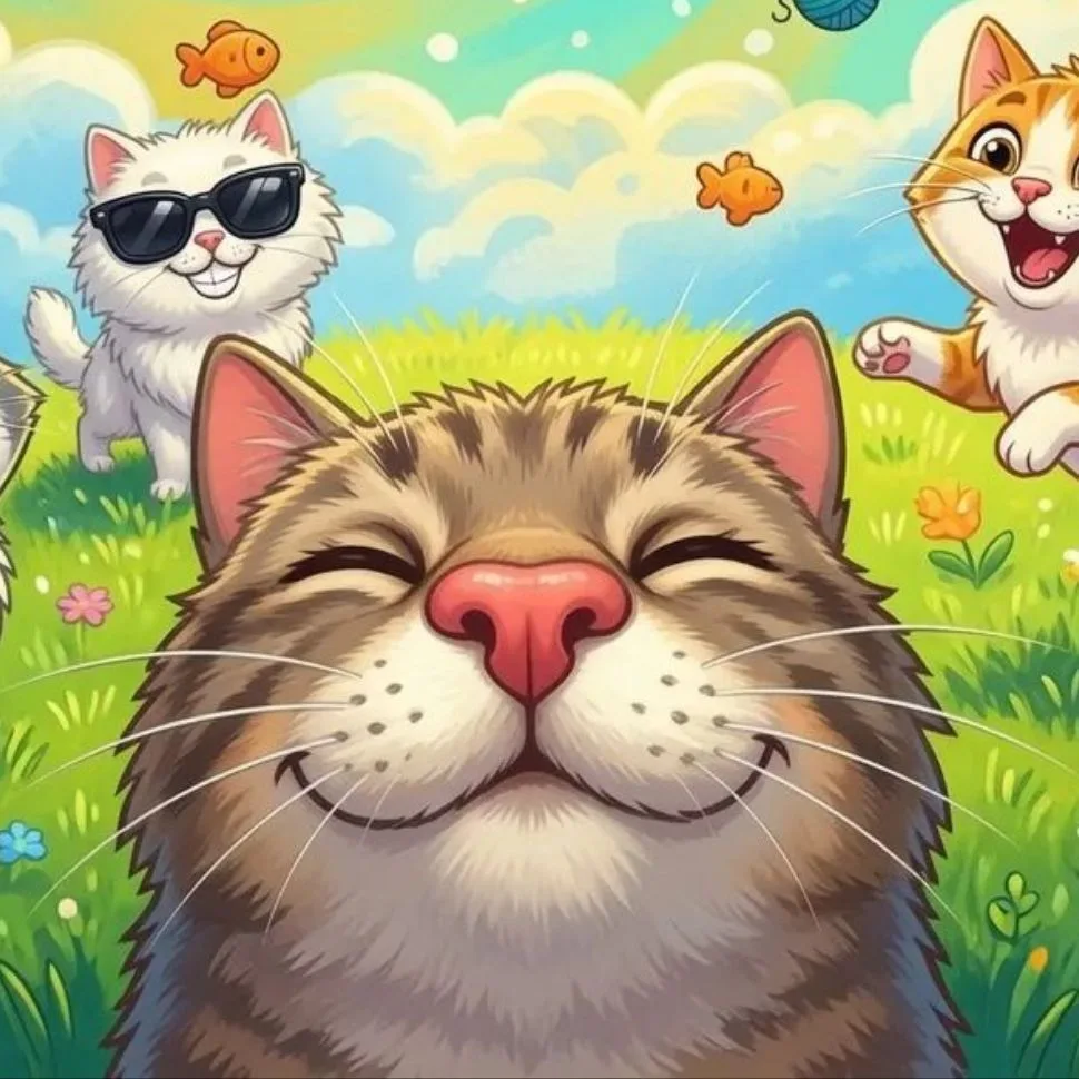 Смешные котики и коты • Усатый Хвост 🐾 — канал в мессенджере MAX
