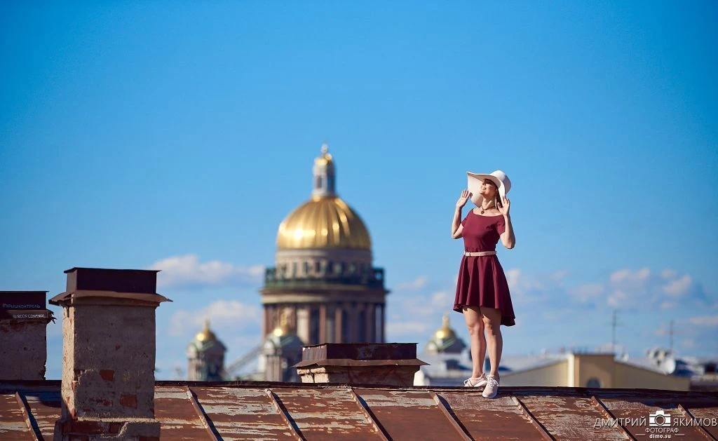 Фотограф в СПб ♥️ Экскурсии по крышам