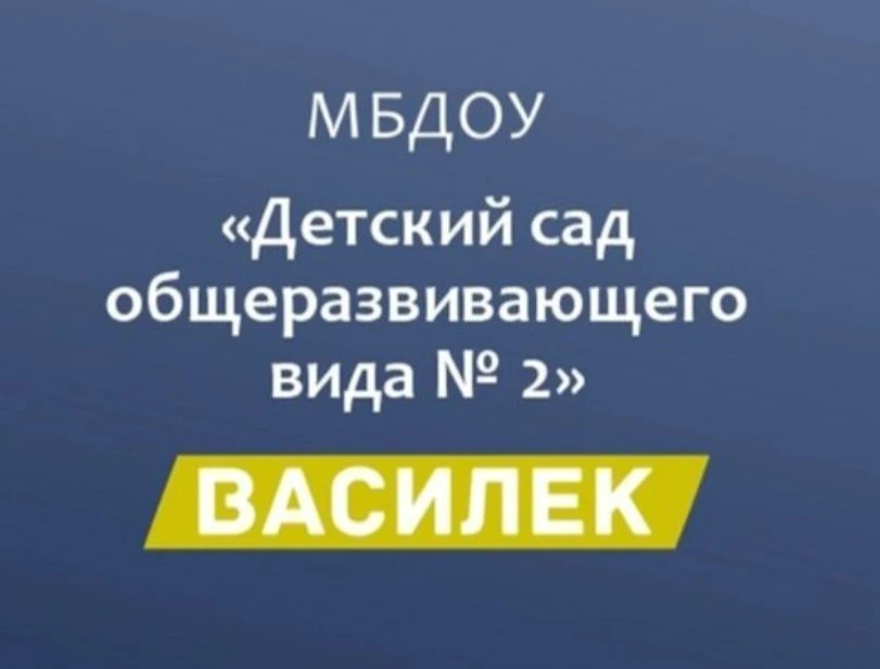МБДОУ Детский сад № 2 «Василек» г. Адыгейска — канал в мессенджере MAX