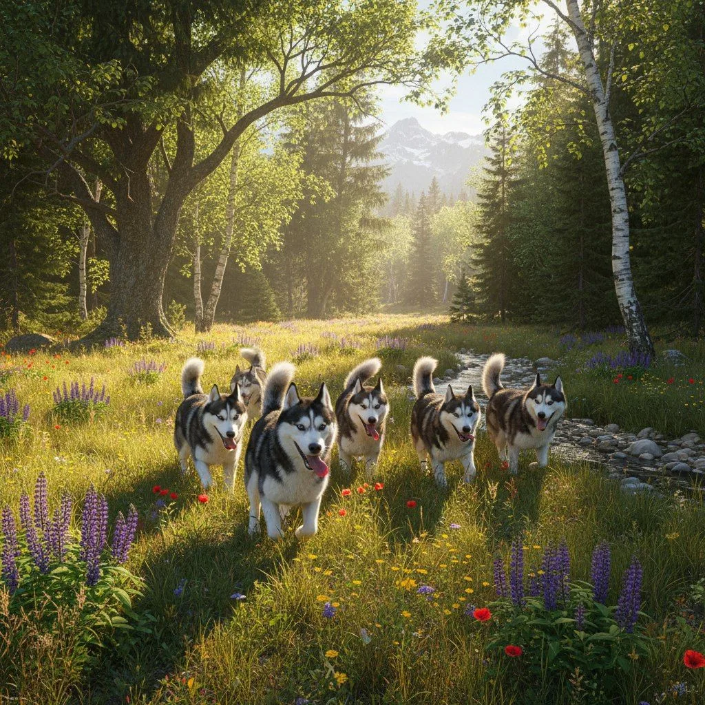 🐕🐕🐕--Роман с Хаски