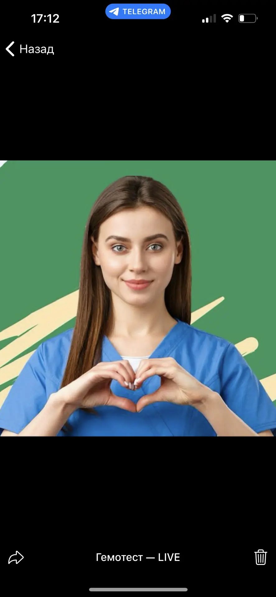 Гемотест — канал в мессенджере MAX