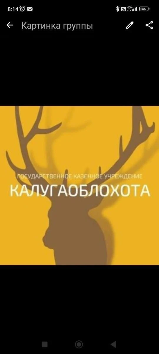 Калугаоблохота канал — канал в мессенджере MAX