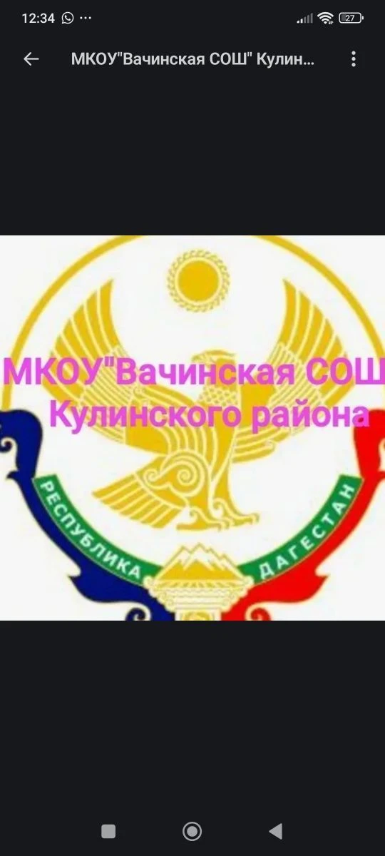 Вачинская СОШ