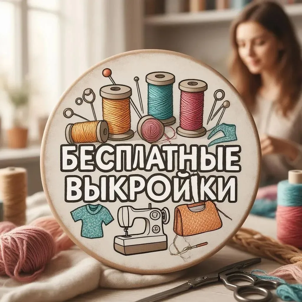 Бесплатные Выкройки PDF — канал в мессенджере MAX