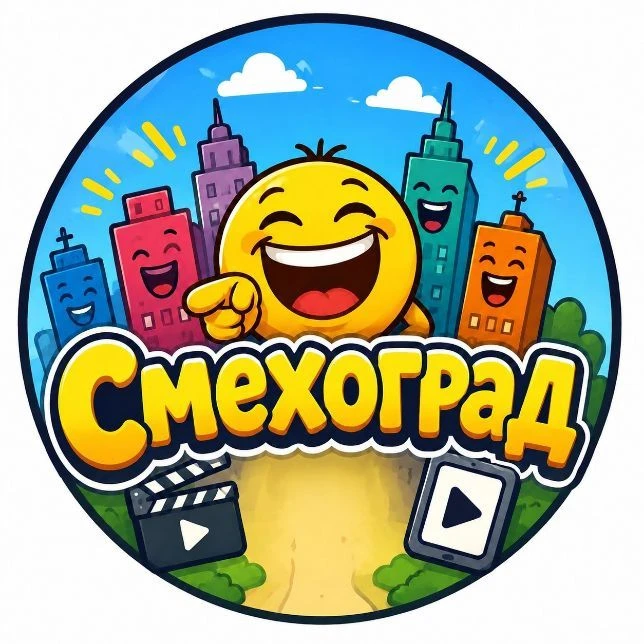 СМЕХОГРАД | ЮМОР | ВИДЕО | КАРТИНКИ | ПРИКОЛЫ | ШУТКИ — канал в мессенджере MAX