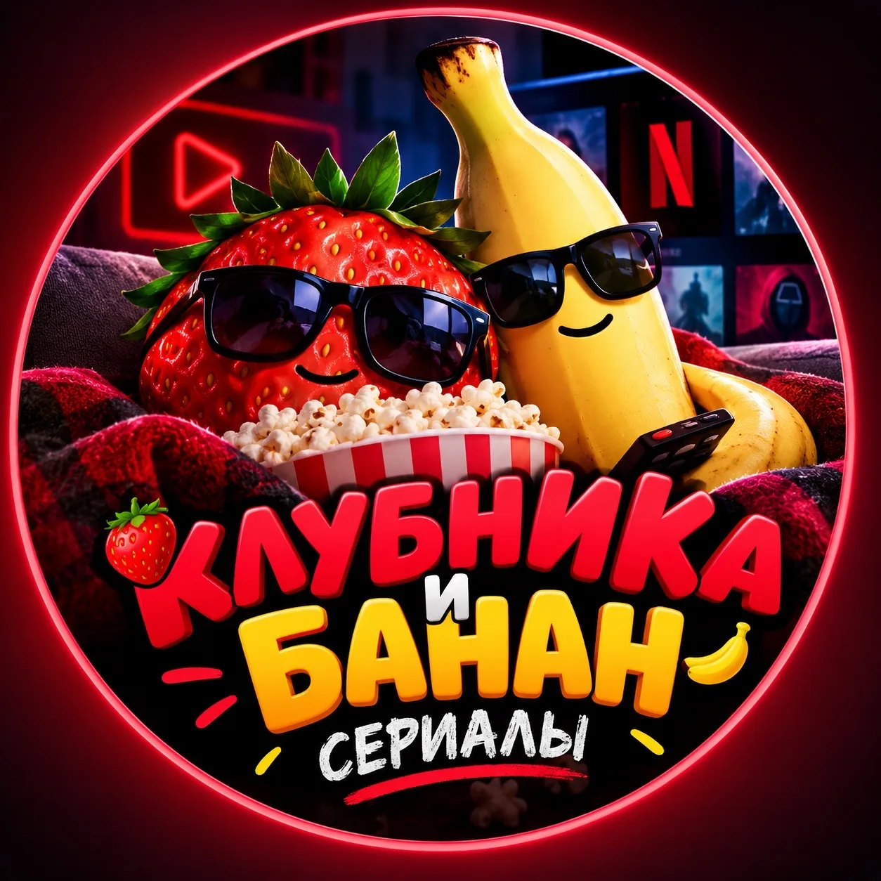 Клубника и банан | ИИ СЕРИАЛЫ — канал в мессенджере MAX