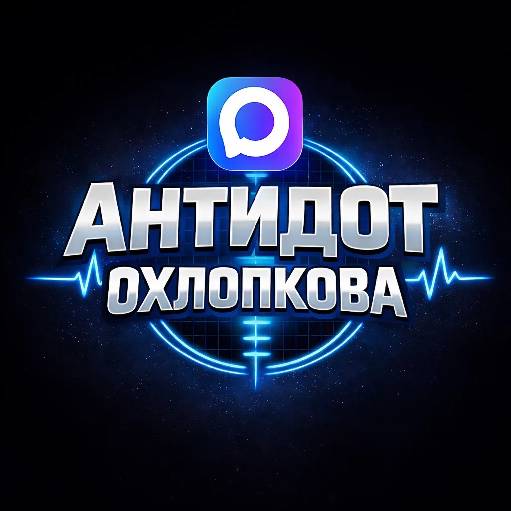 Антидот Охлопкова💊 — канал в мессенджере MAX