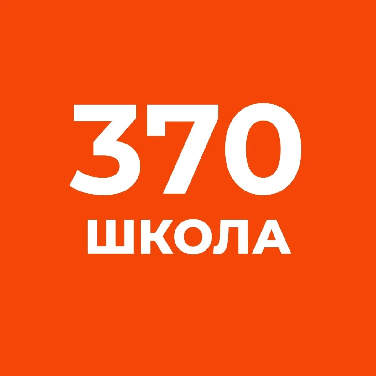 ГБОУ школа № 370 Московского района Санкт-Петербурга