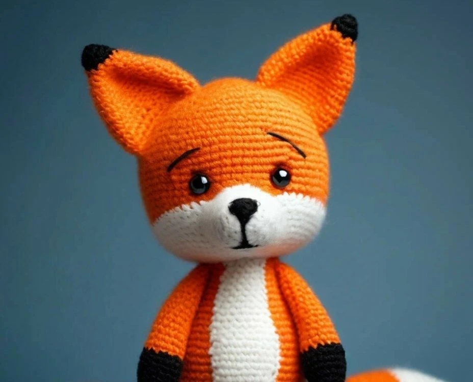 Sweet fox (вязание, творчество, вдохновение)