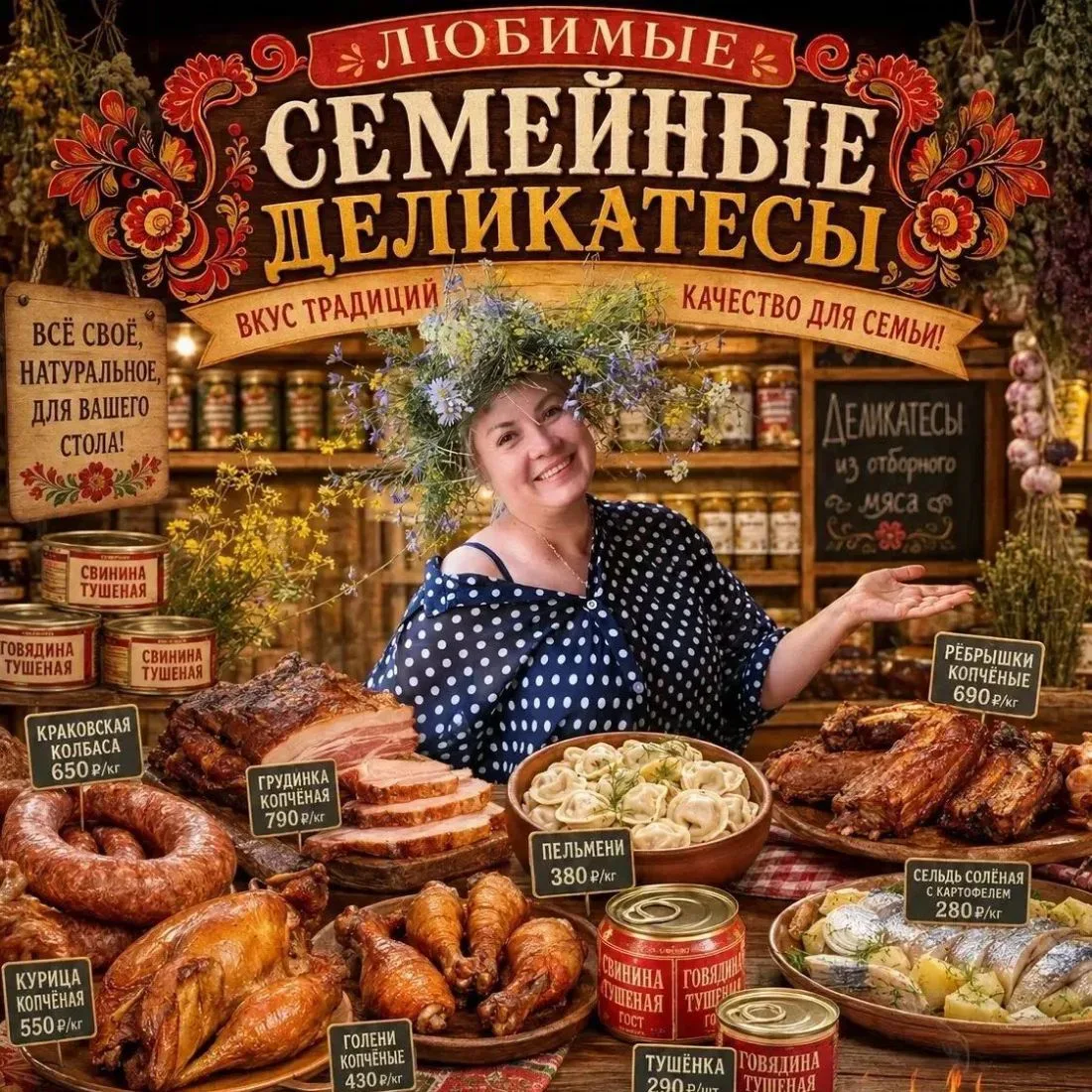Любимые семейные деликатесы — канал в мессенджере MAX