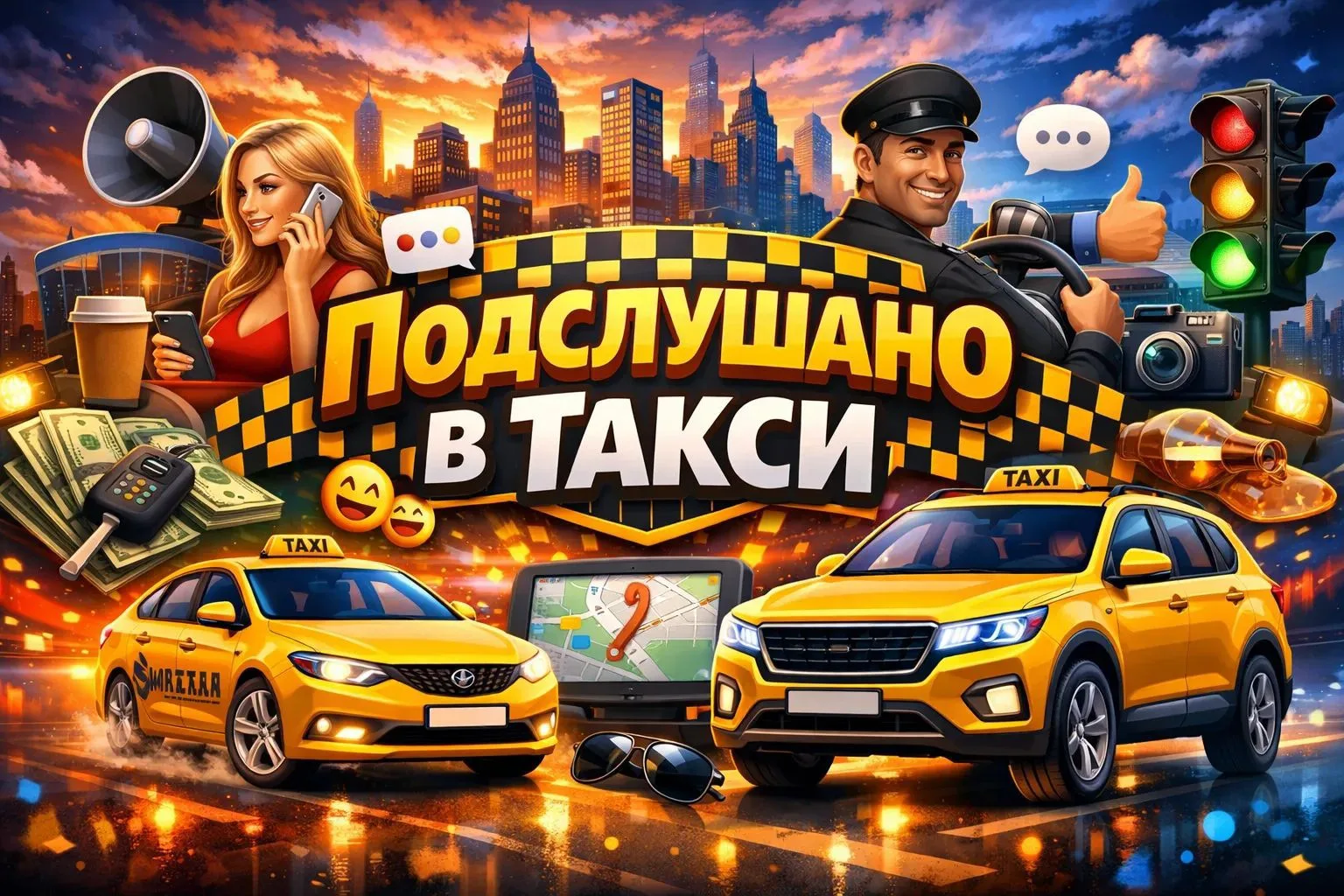 Подслушано в Такси 🚕 — канал в мессенджере MAX