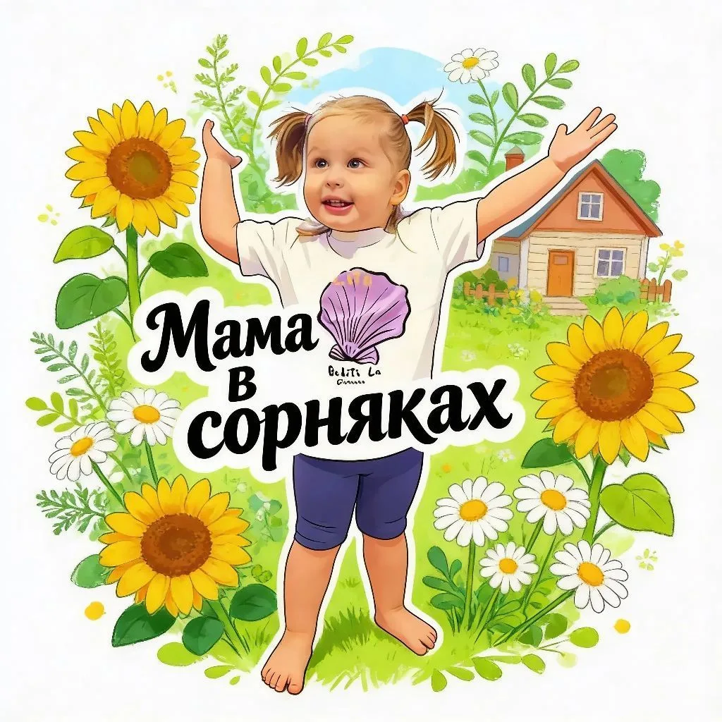 Мама в сорняках|ДАЧА ЮМОР ДЕТИ — канал в мессенджере MAX