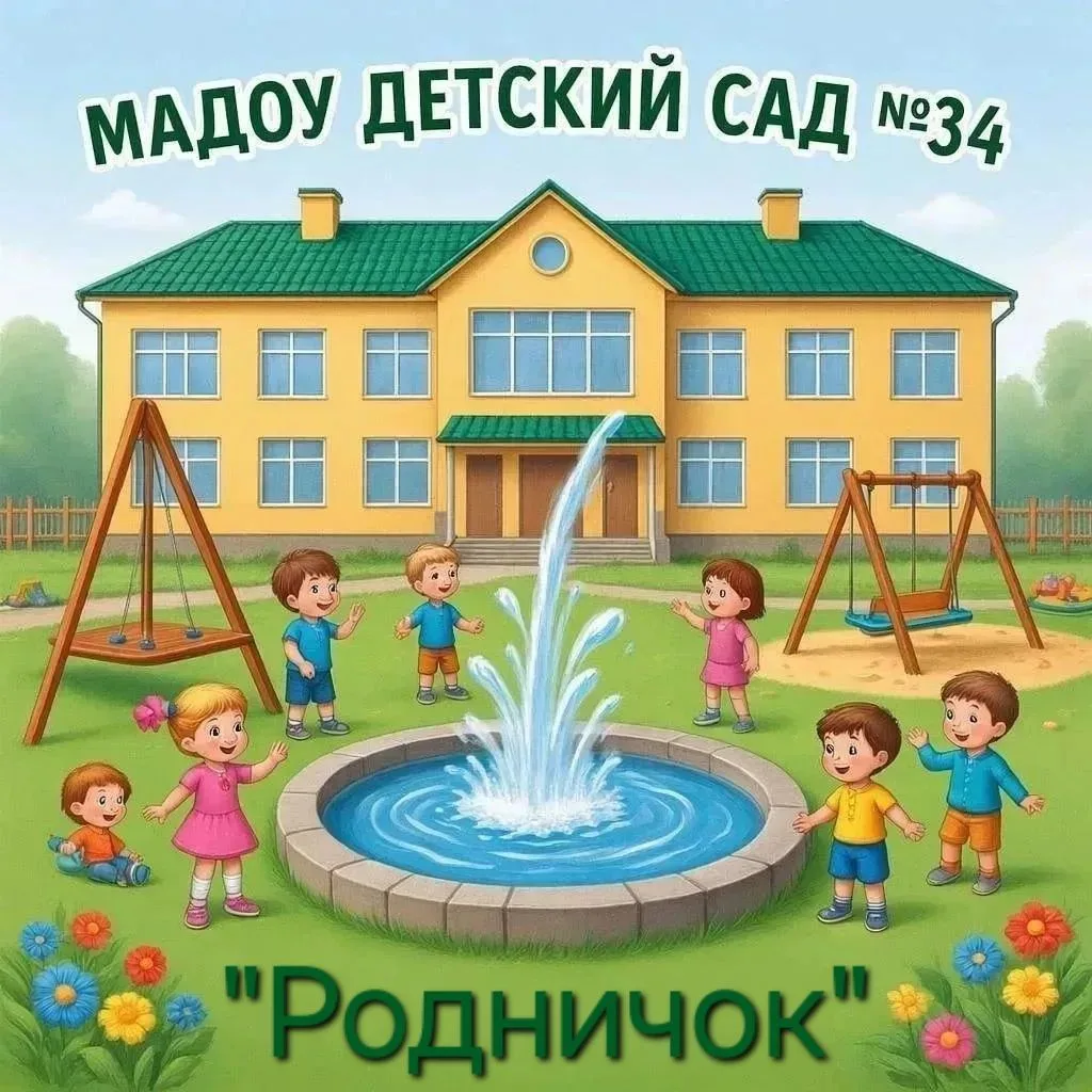 МАДОУ детский сад № 34 "Родничок" — канал в мессенджере MAX