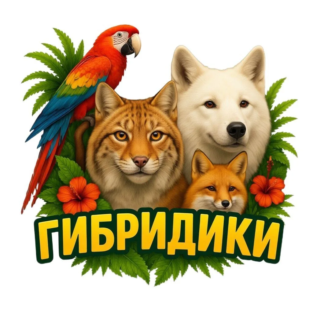 Гибридики, Экзотические животные — канал в мессенджере MAX