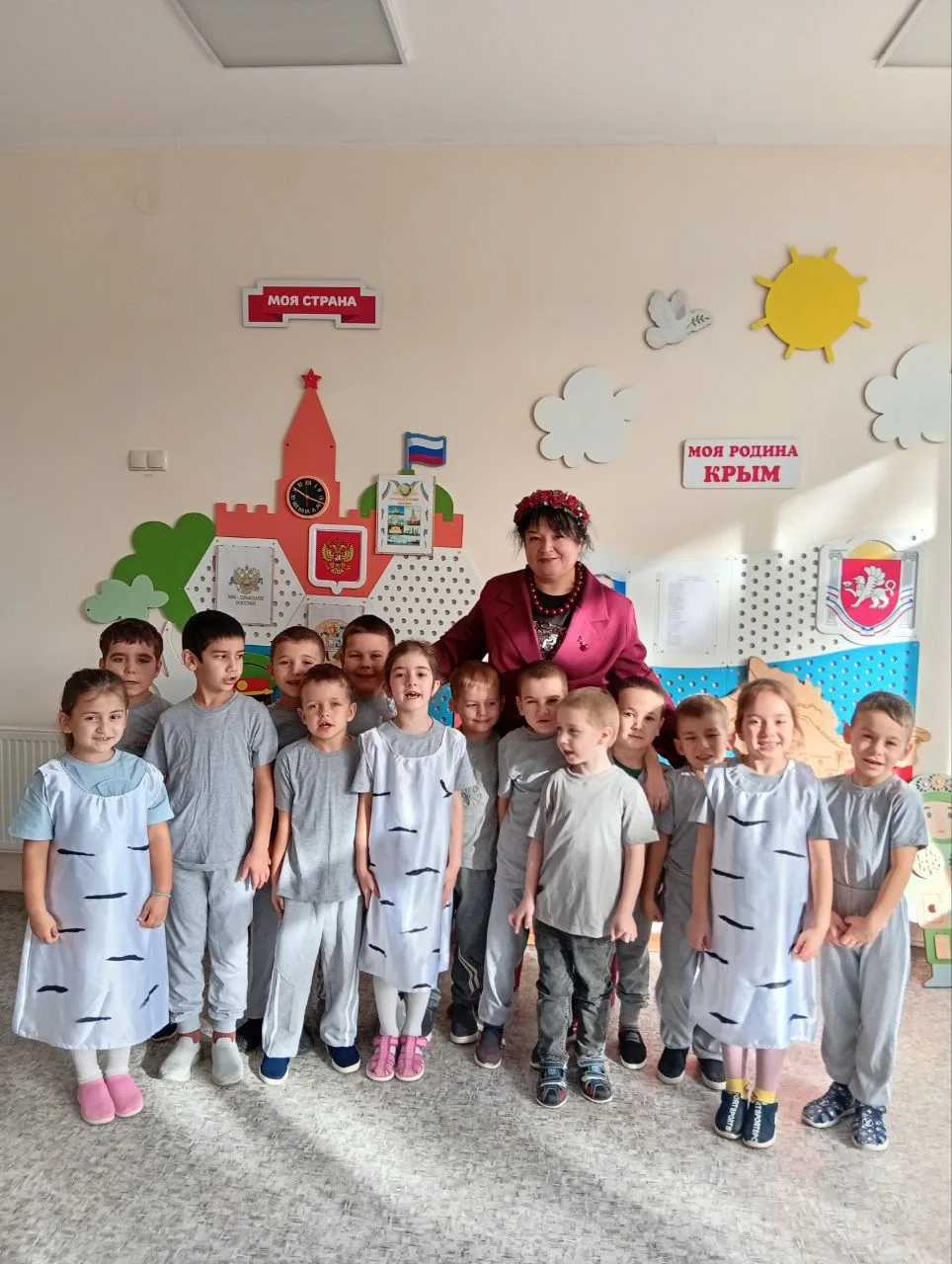 "ДЕТСКИЙ САД "БЕРЕЗКА" СЕЛА ГРУШЕВКА" ГОРОДА СУДАКА