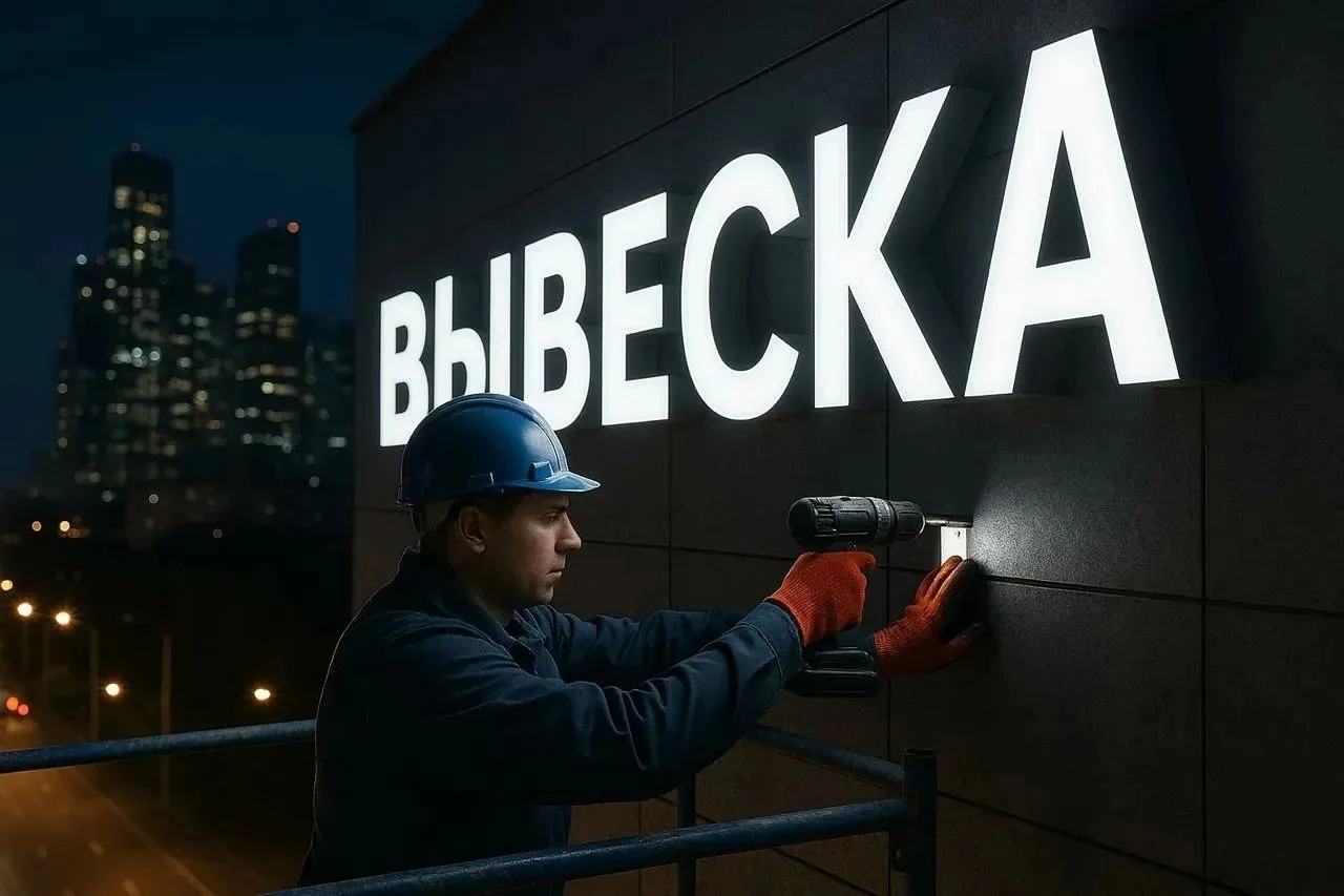 Ярко. Рекламные вывески для бизнеса г.Челябинск