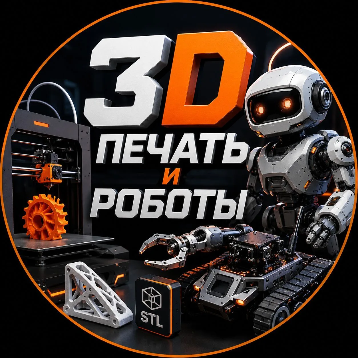 3D Печать и Роботы🤖 — канал в мессенджере MAX