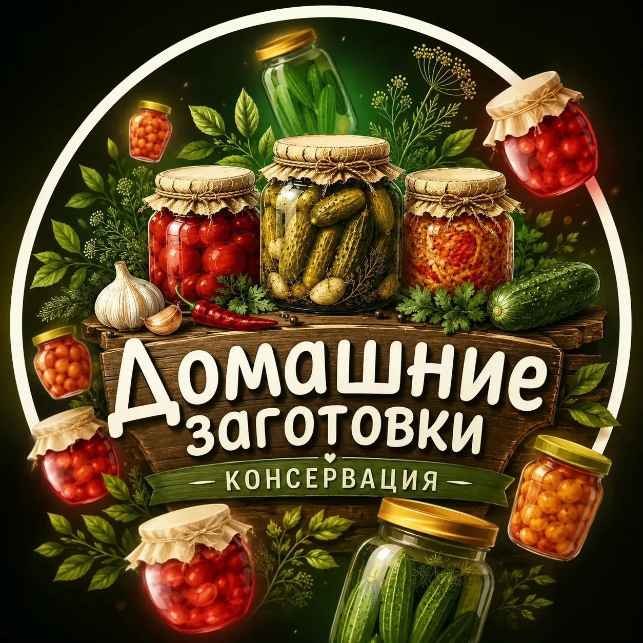 Домашние заготовки и консервация — канал в мессенджере MAX