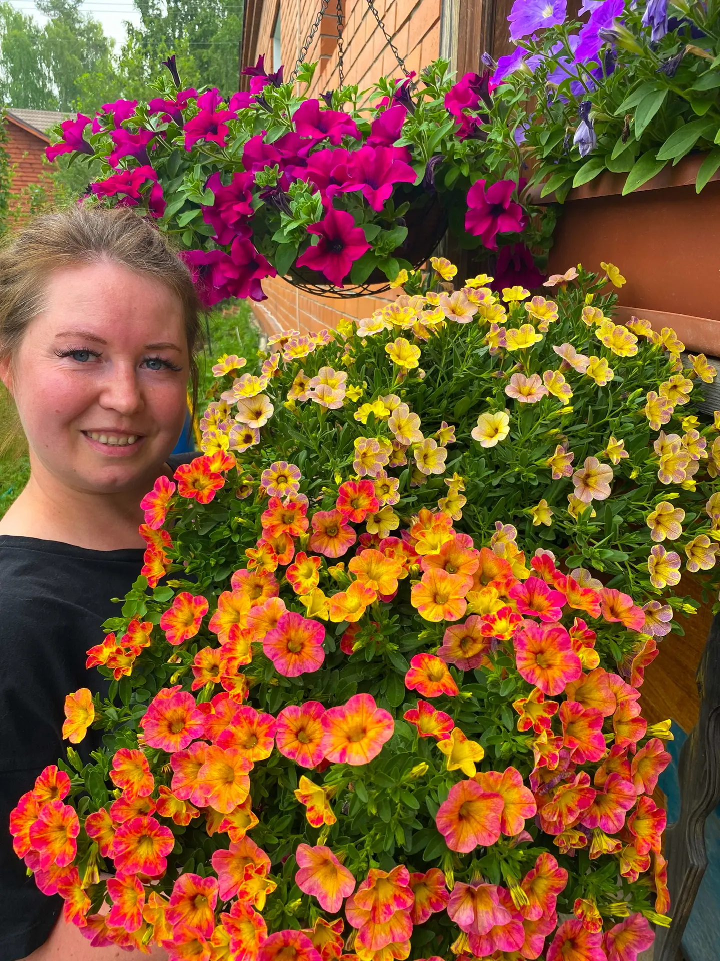 Анастасия. Екатеринбург.Вегетативная петуния