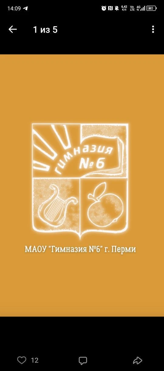 МАОУ "Гимназия № 6" города Перми